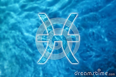 PiscesÂ Zodiac Sign,Â PiscesÂ Horoscope, Summer Horoscope Stock Photo